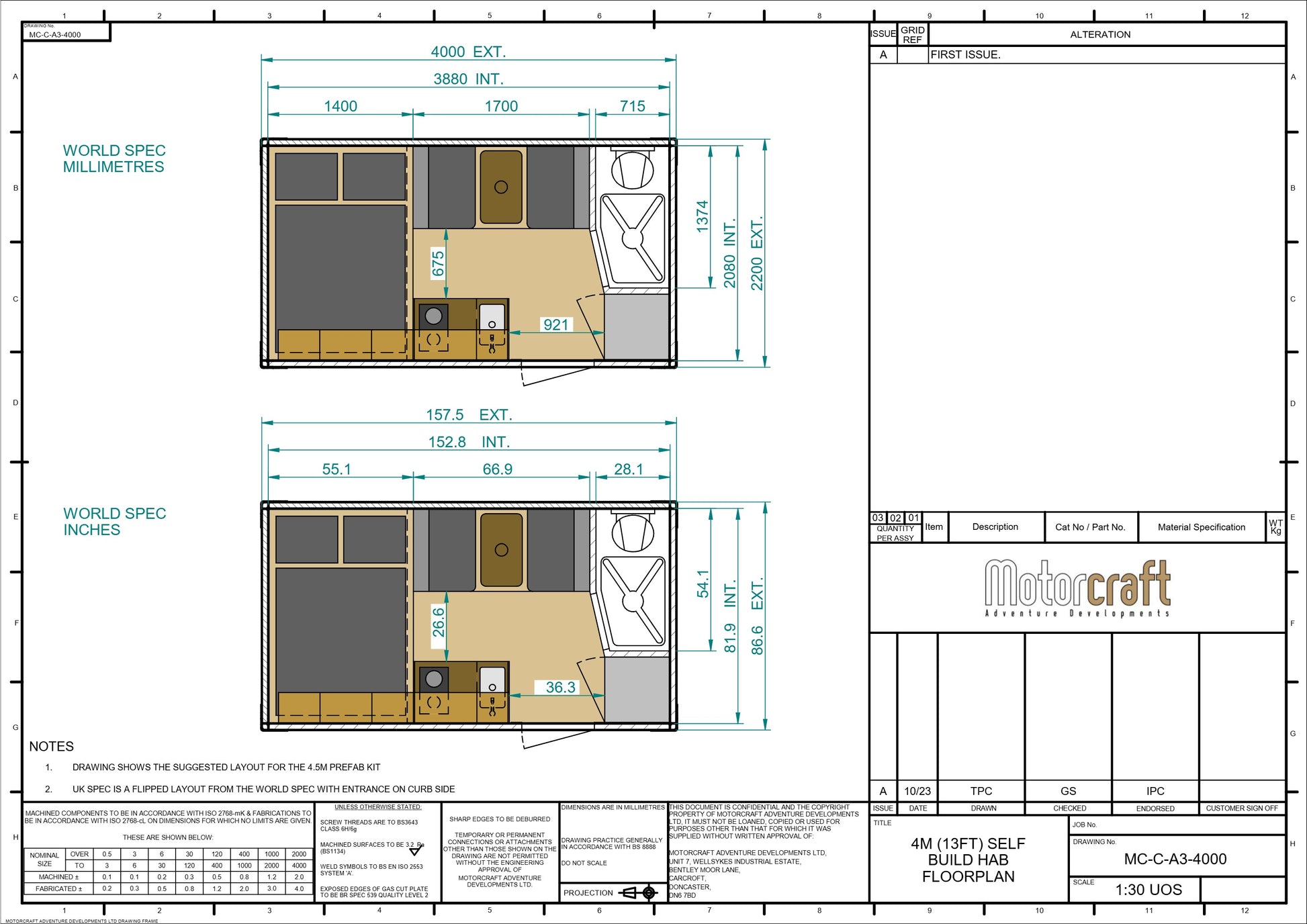 Prefab Kit 4m (SKU 0463)