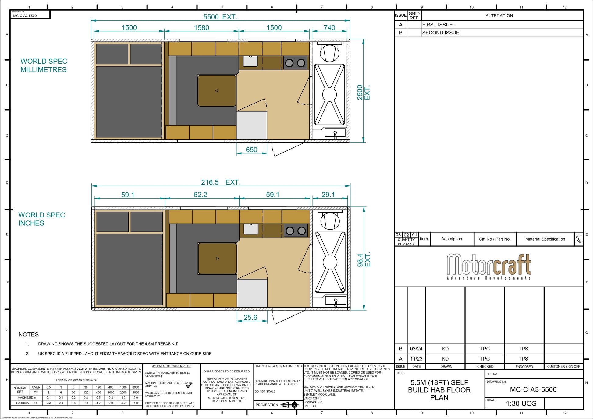 Prefab Kit 5.5m (SKU 0466)