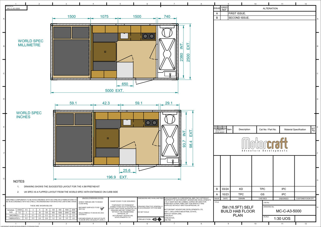 Prefab Kit 5m (SKU 0465)