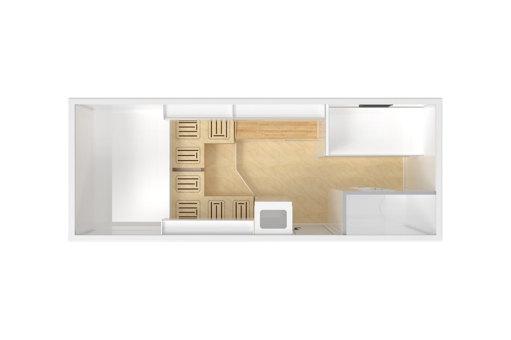 Prefab Kit 6.5m - Bunk Bed Configuration (SKU 3396)