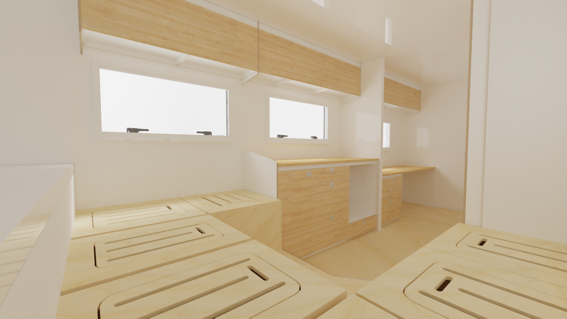 Prefab Kit 6.5m - Work Space Configuration (SKU 0468)