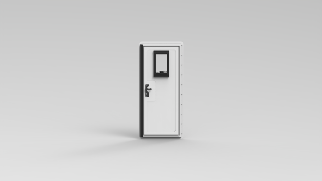 Entrance Door w/ Opening Window - 0.7m (SKU 0821)