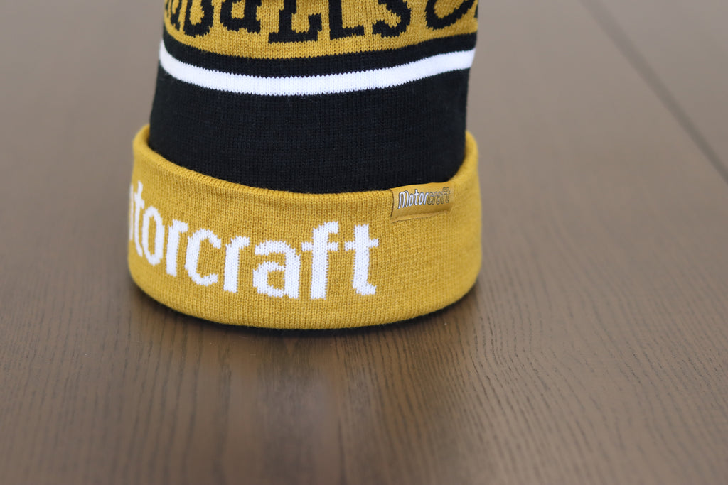 Embroided Bobble Hat (Motorcraft x OddBalls)