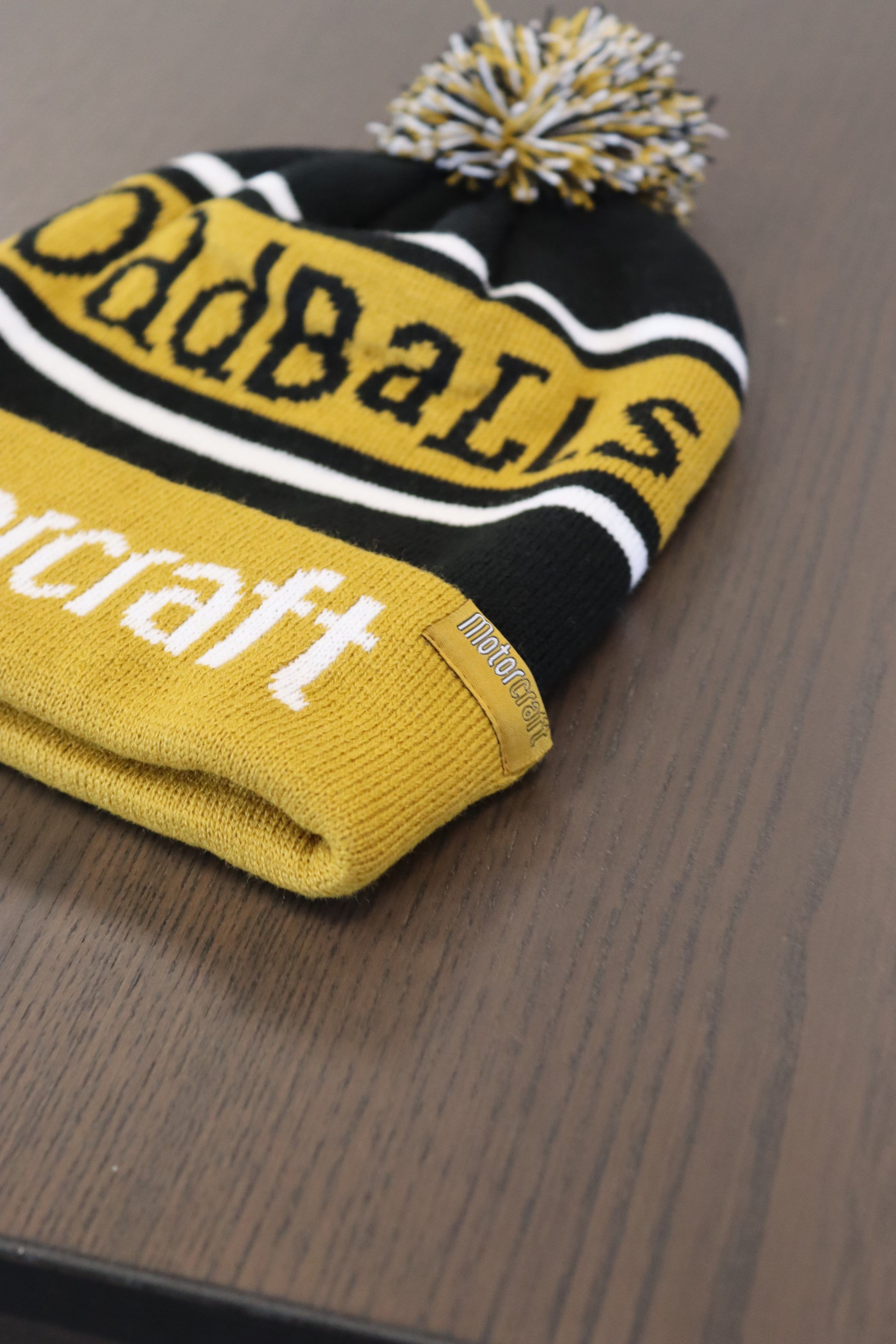Embroided Bobble Hat (Motorcraft x OddBalls)