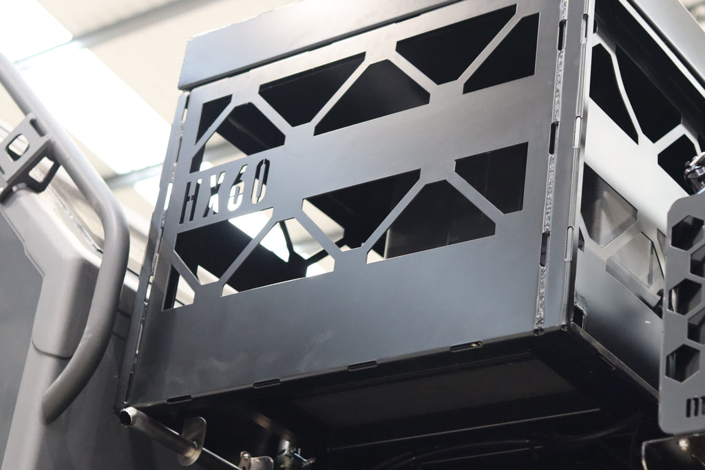 HX60 Rear Roof Basket - Above Spare Wheel (SKU 0121)