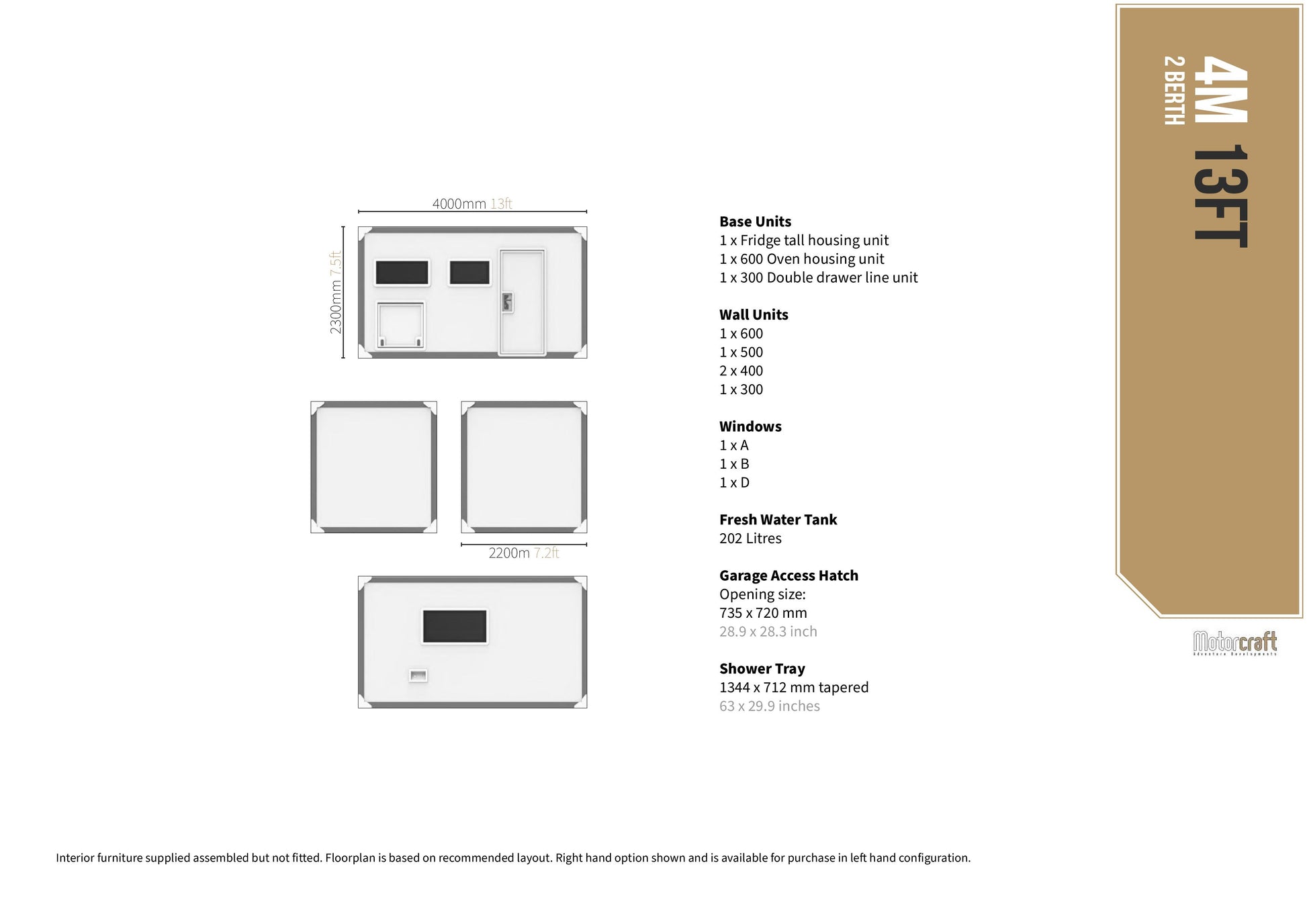 Prefab Kit 4m (SKU 0463)