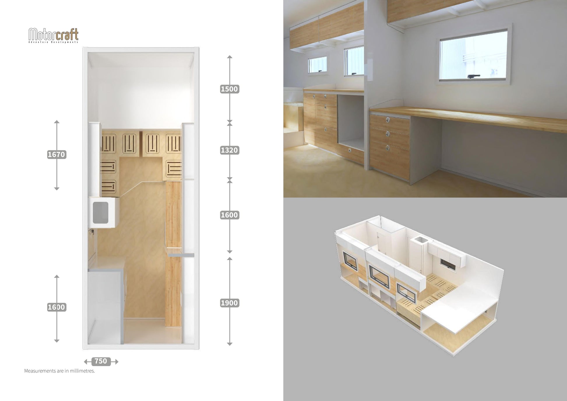 Prefab Kit 6.5m - Work Space Configuration (SKU 0468)