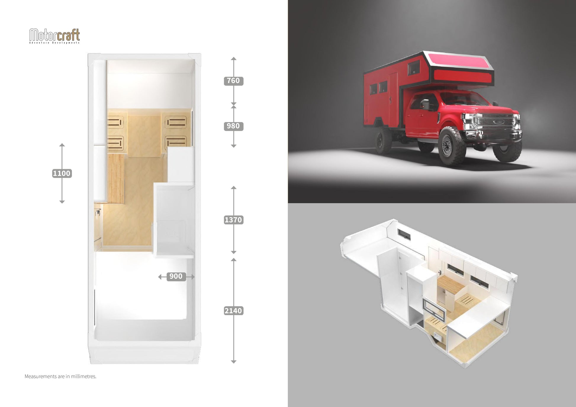 Prefab Kit - Ford F550 Design (SKU 2890)