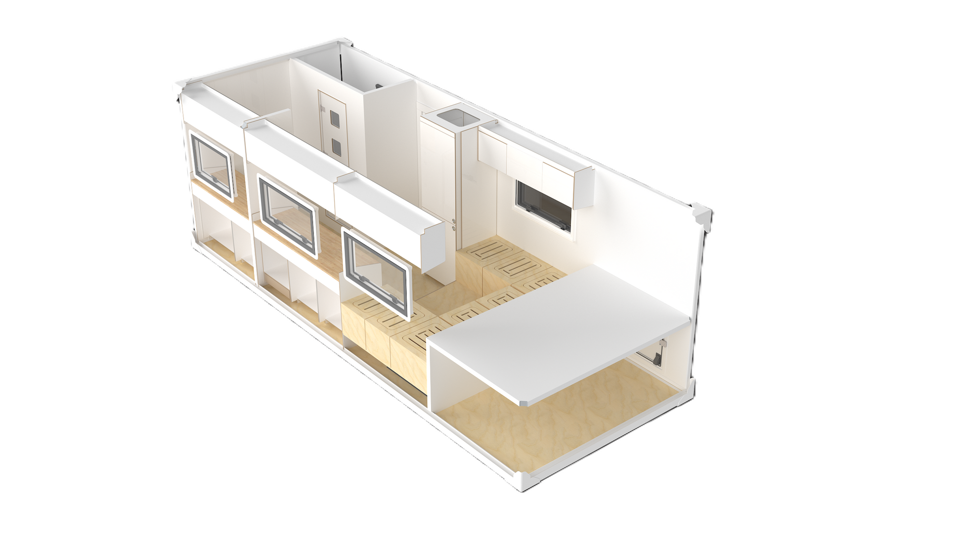 Prefab Kit 6.5m - Storage Configuration (SKU 3397)