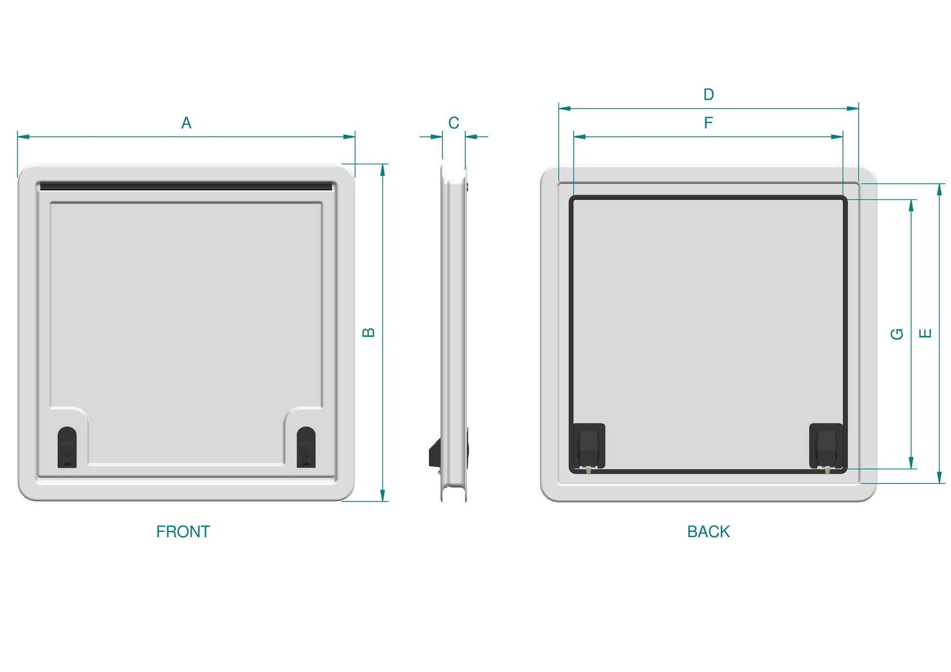 Large Access Hatch - 1750 x 860mm (SKU 3809)