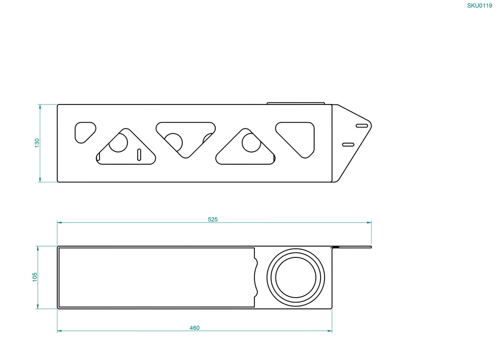 HX60 Door Pocket/Cup Holder - Pair (SKU 0119)
