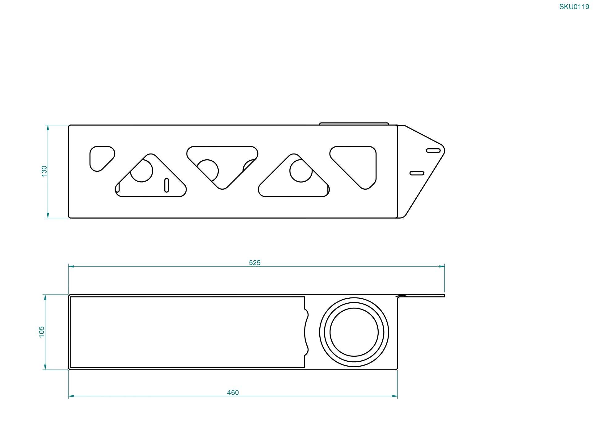 HX60 Door Pocket/Cup Holder - Pair (SKU 0119)