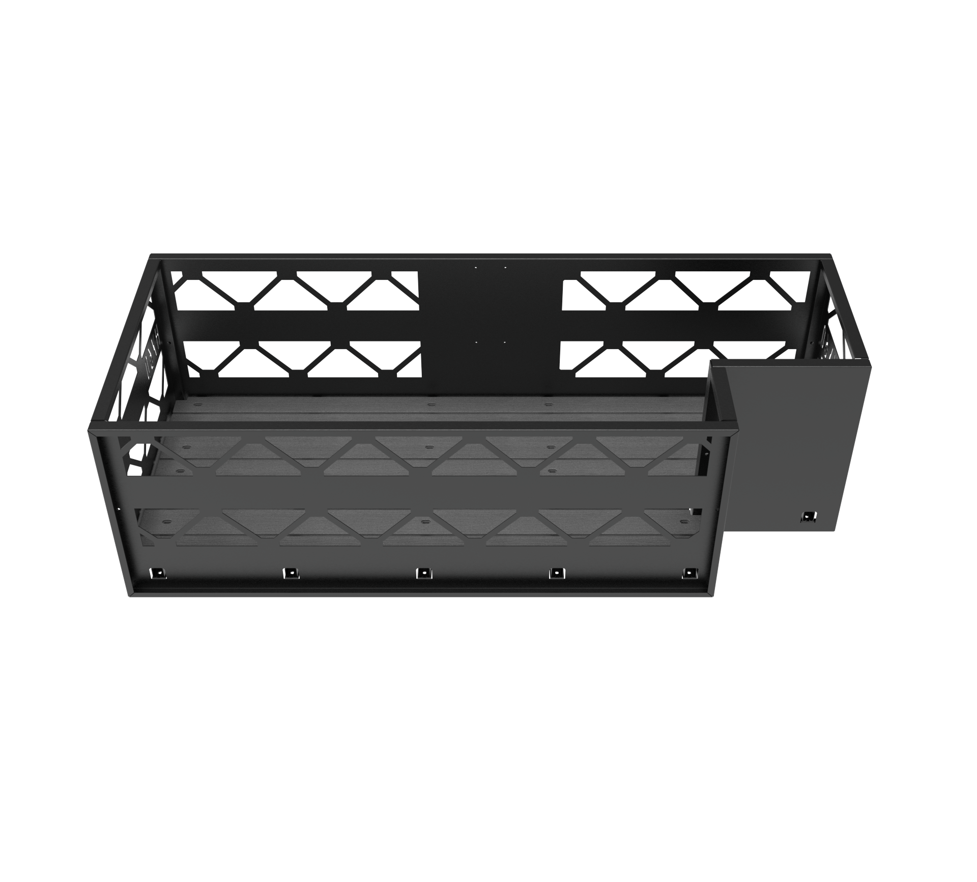 HX60 Rear Roof Basket - Above Spare Wheel (SKU 0121)