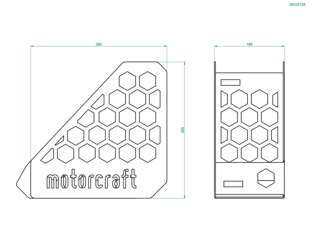 Jerry Can Holder (SKU 0128)