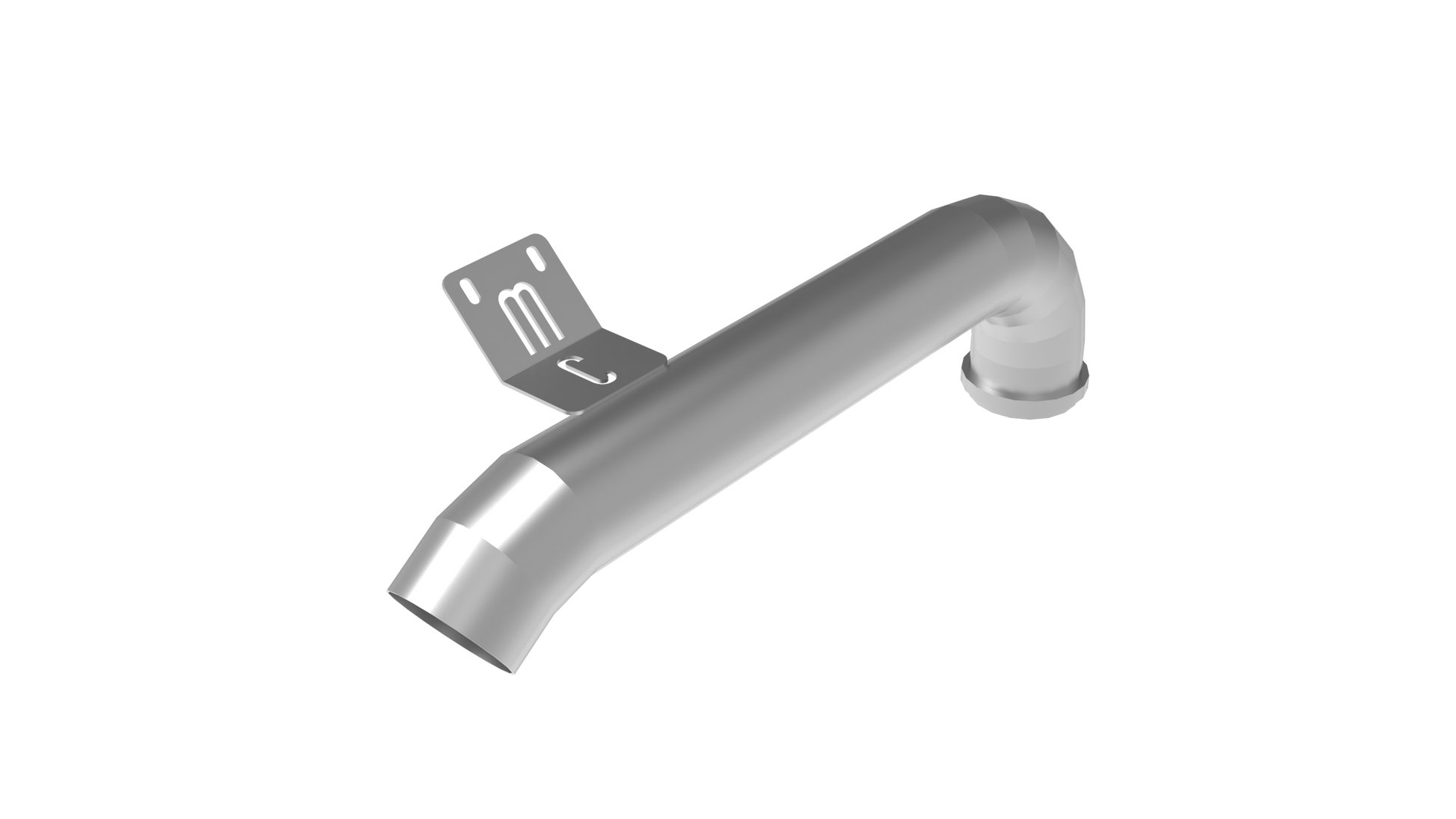 HX60 Stainless Exhaust Relocation Side Exit (SKU 0133)