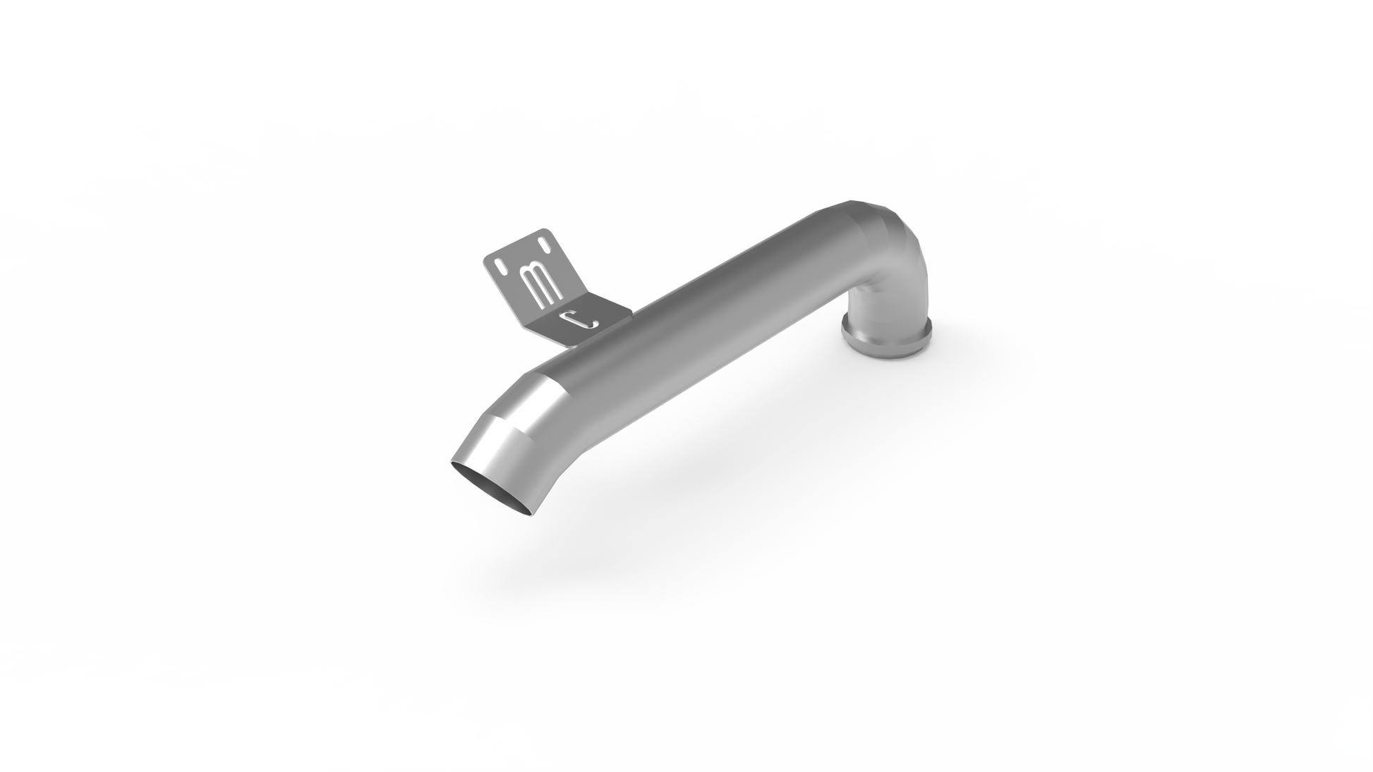 HX60 Stainless Exhaust Relocation Side Exit (SKU 0133)