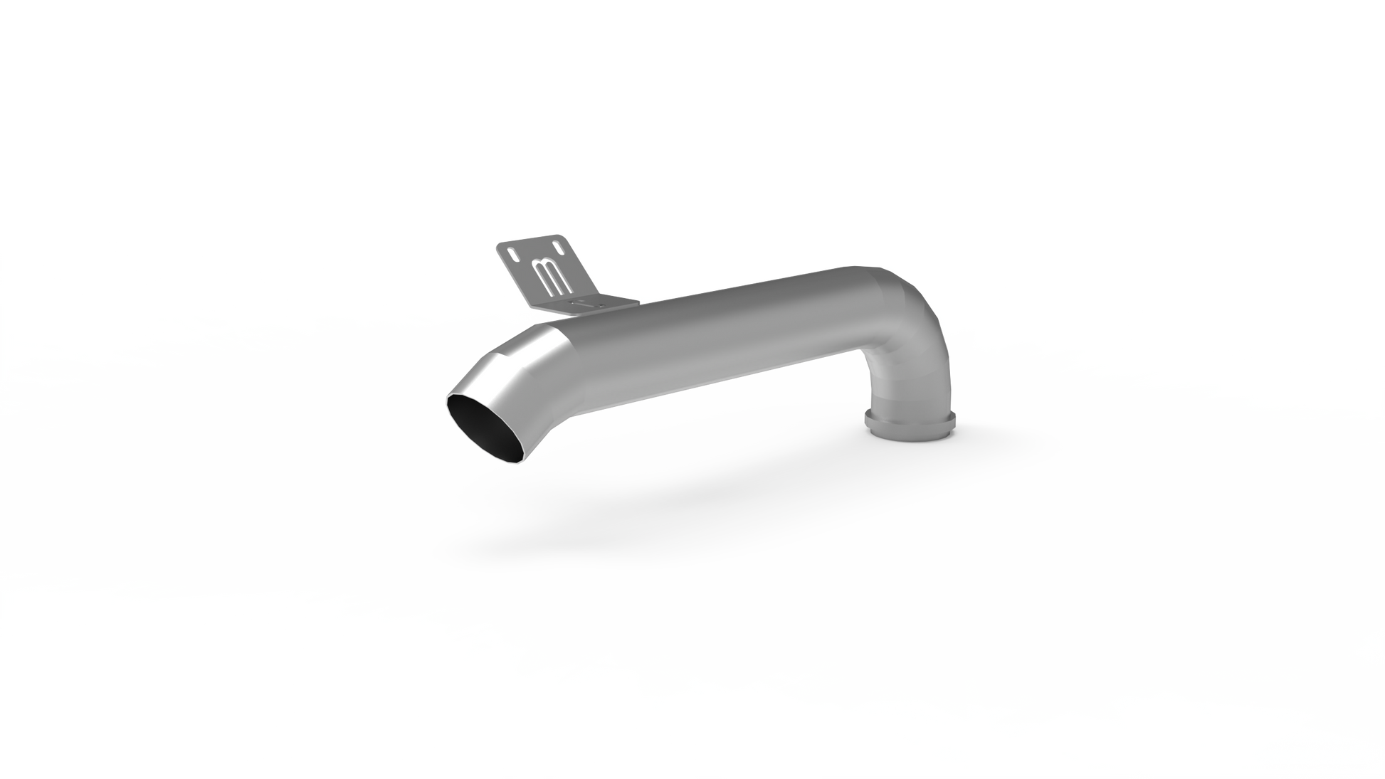 HX60 Stainless Exhaust Relocation Side Exit (SKU 0133)