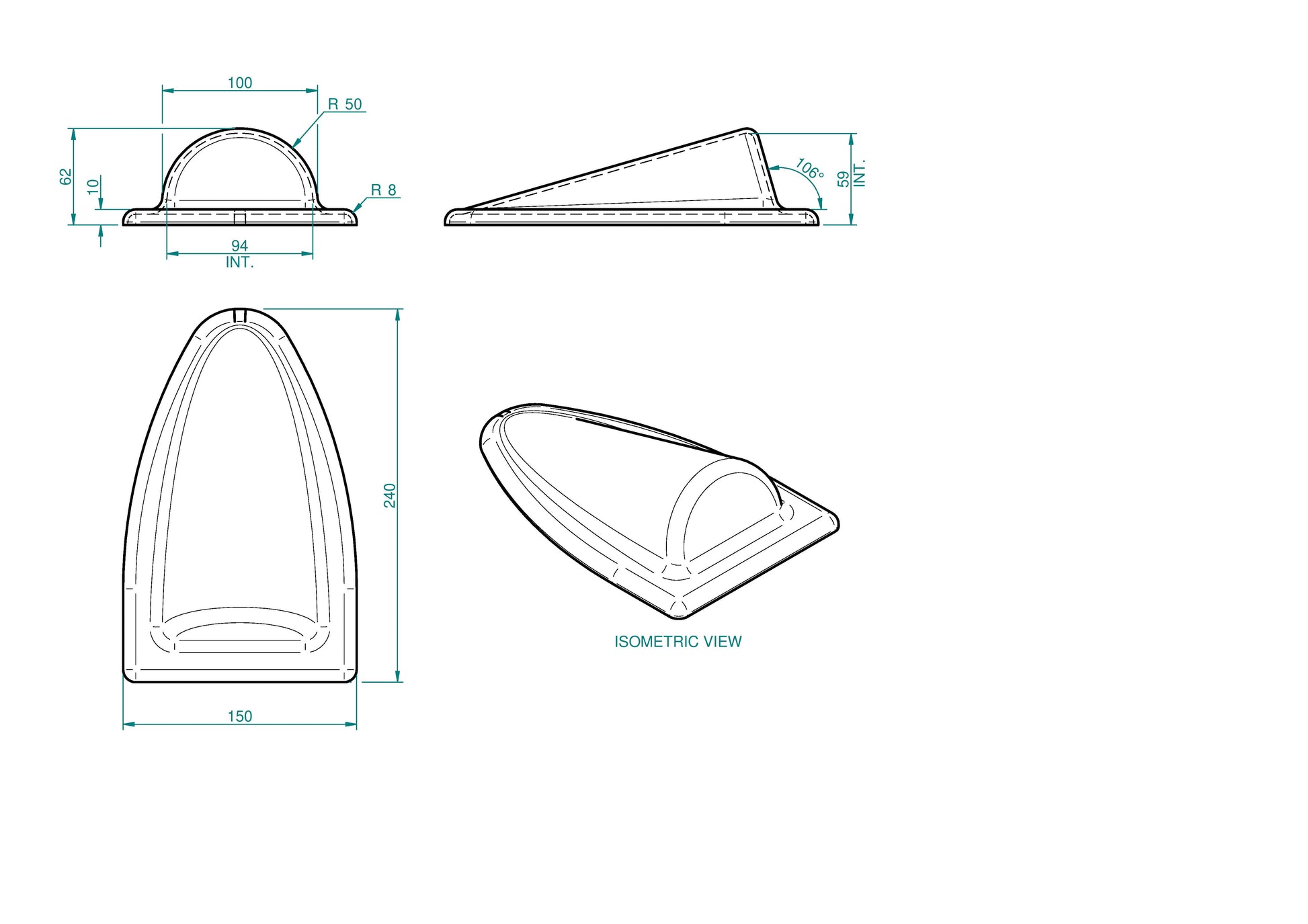 GRP Spotlight Housing (SKU 0226)
