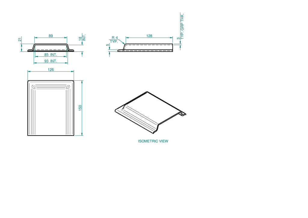 Low Profile Vent Cover (SKU 0536)