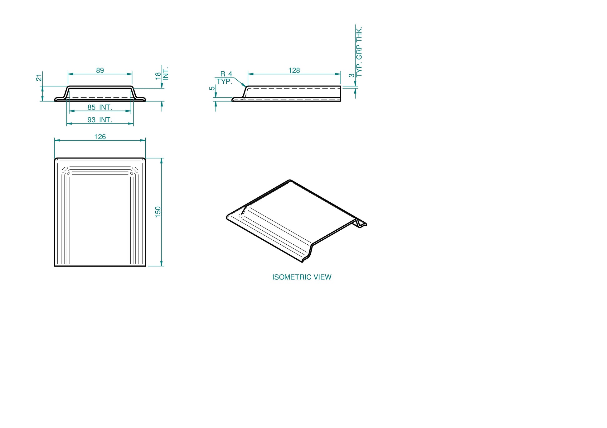 Low Profile Vent Cover (SKU 0536)