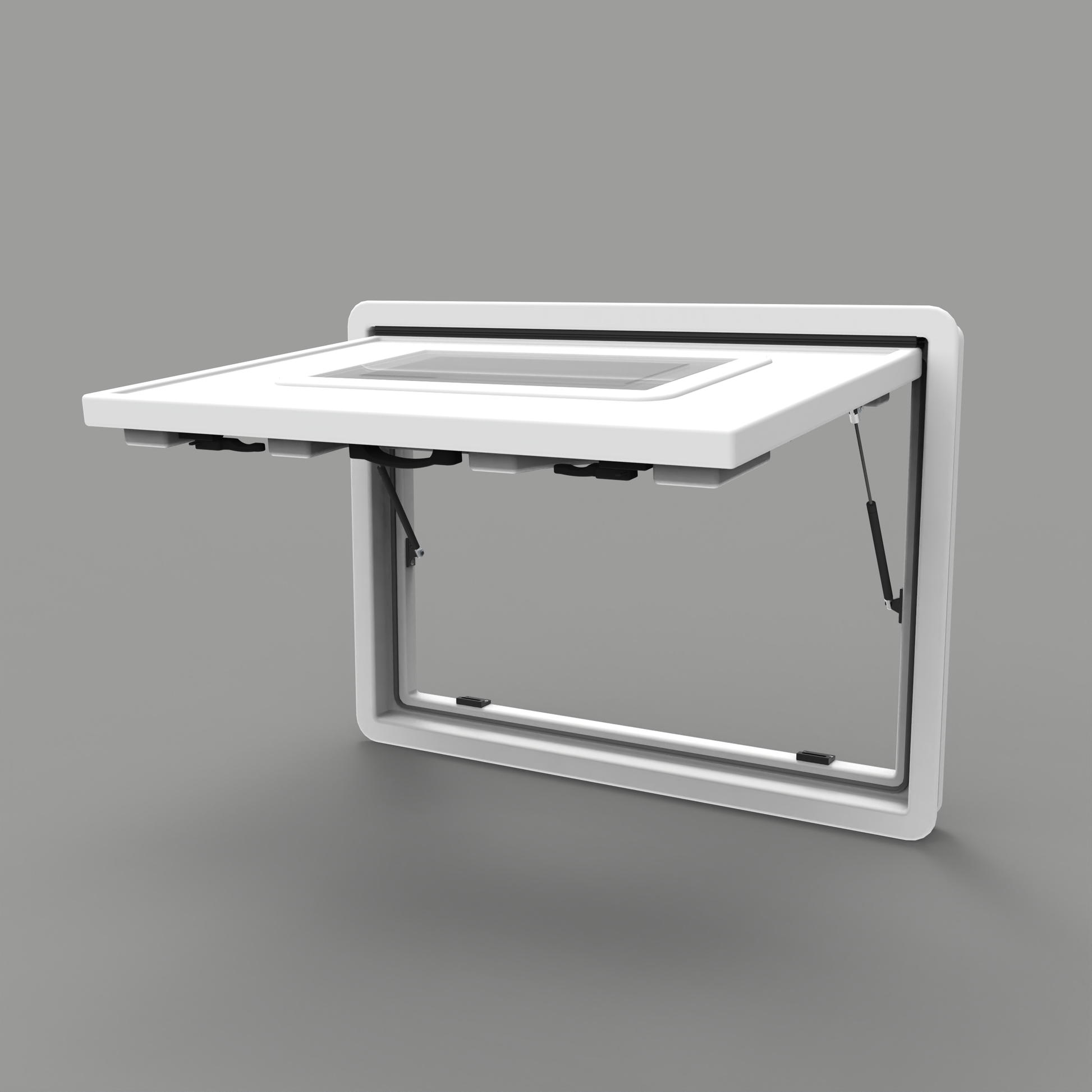 Safari Hatch w/ Opening Window - 1020 x 695mm (SKU 0900)