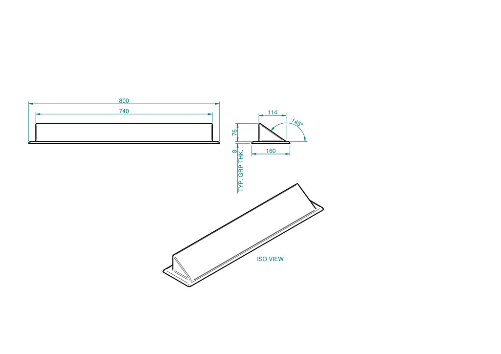 Roof Debris Deflector (SKU 1044)