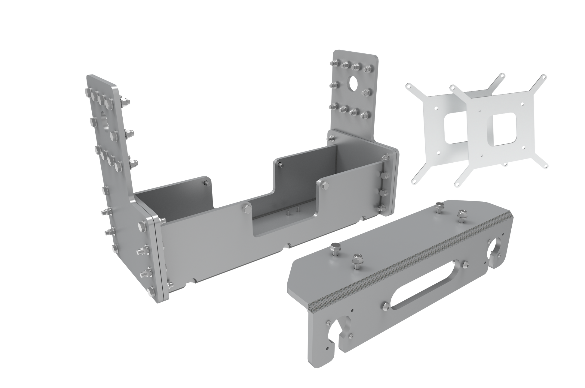 HX60 Rear Winch Mount - Winch not included (SKU 1107)