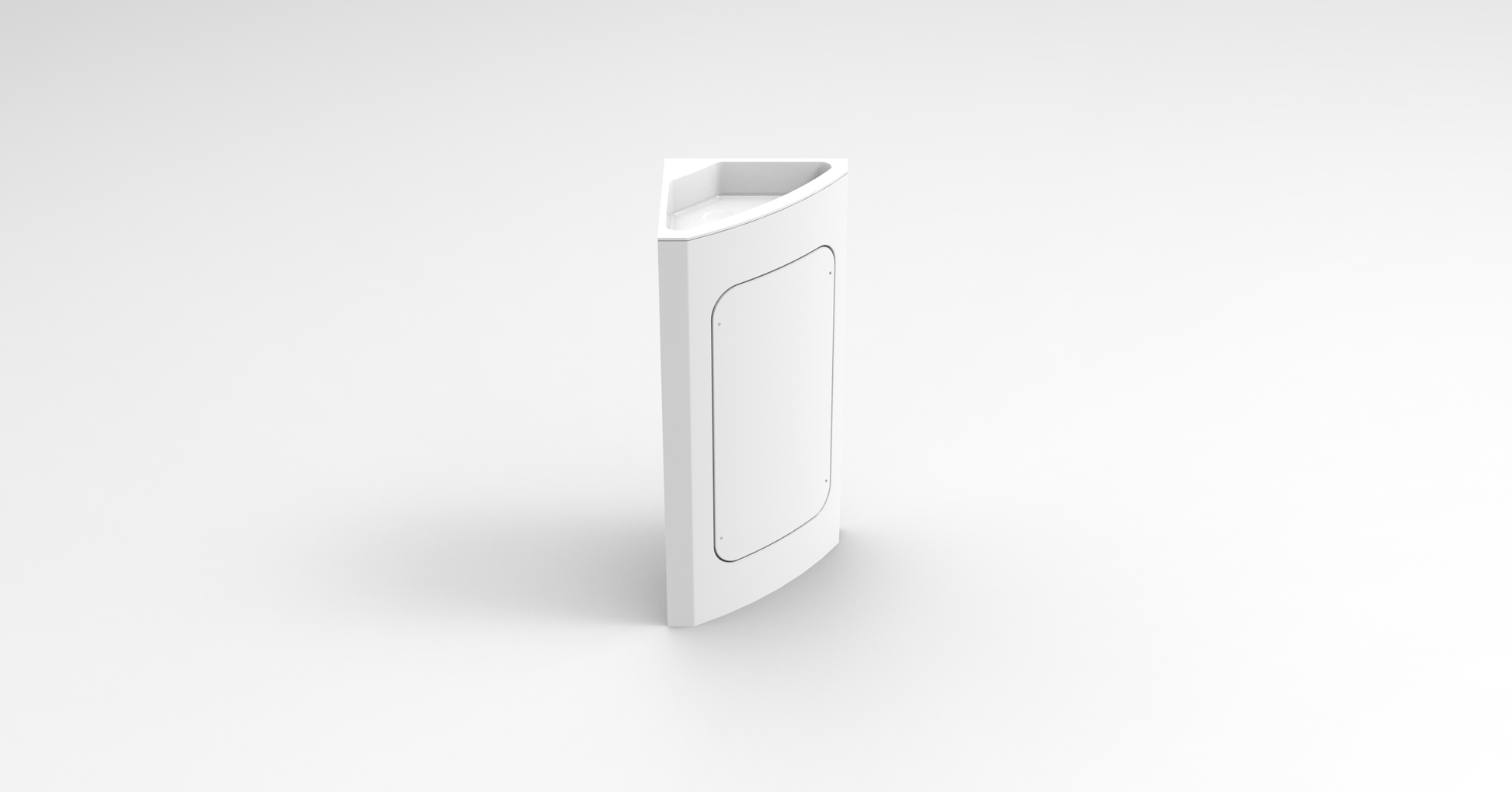 Corner Bathroom Sink + Unit Assembly (SKU 2811)