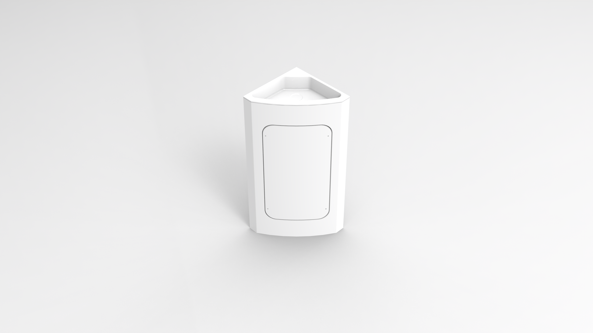 Corner Bathroom Sink + Unit Assembly (SKU 2811)