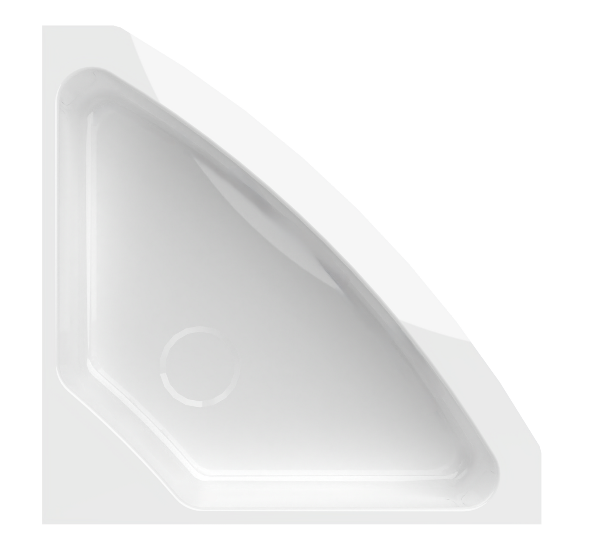 Motorcraft GRP Corner Sink – 375 x 375mm (SKU 2812)