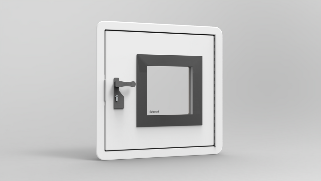 Crawl Through Hatch w/ Window - 610 x 610mm (SKU 3541)