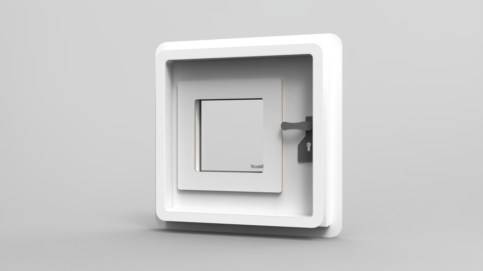 Crawl Through Hatch w/ Window - 610 x 610mm (SKU 3541)