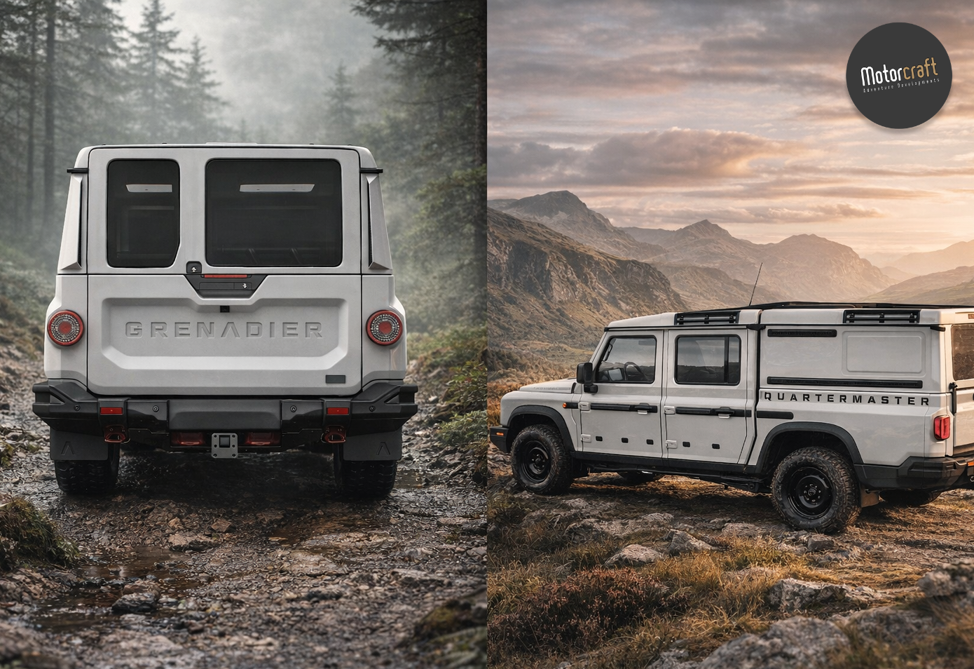 Motorcraft Hardtop Canopy for INEOS Grenadier Quartermaster