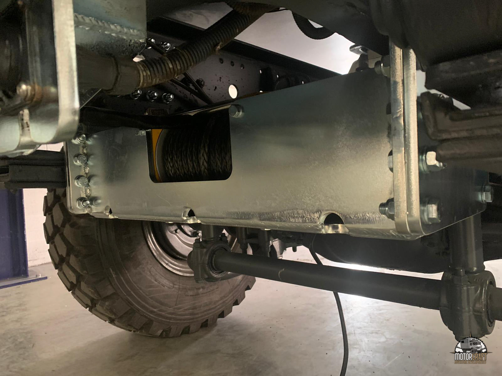 HX60 Rear Winch Mount - Winch not included (SKU 1107)