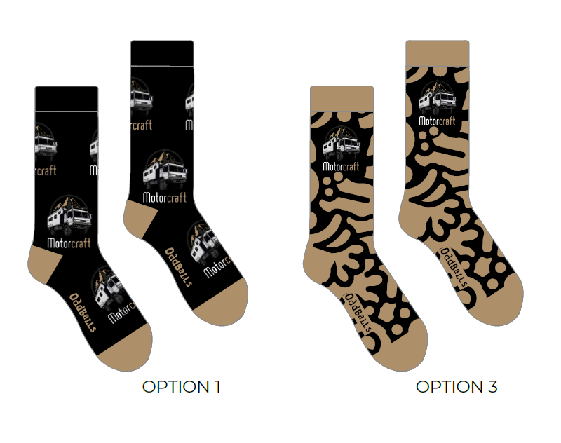 Motorcraft x OddBalls Socks
