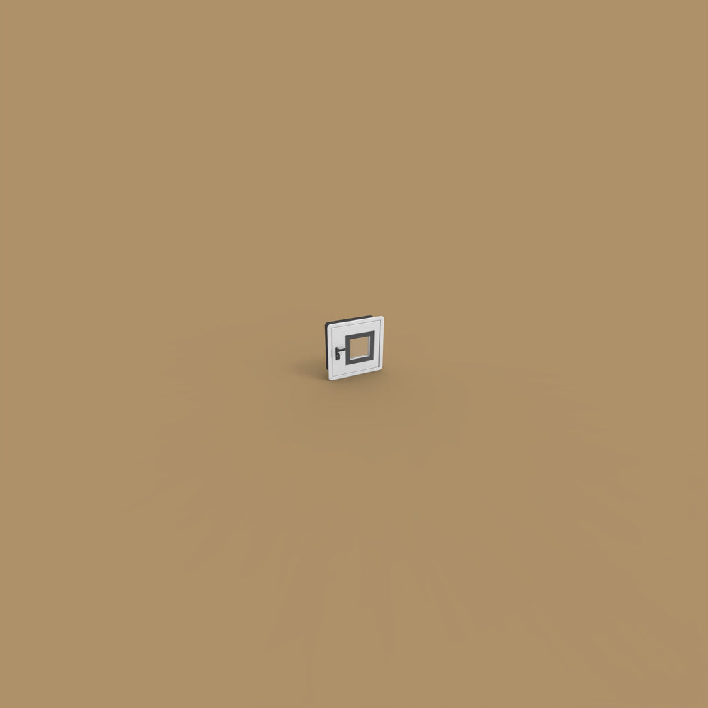 Crawl Through Hatch w/ Window - 610 x 610mm (SKU 3541)